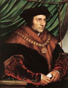 Reproduktion nach Hans Holbein der Jüngere - Herr Thomas More II
